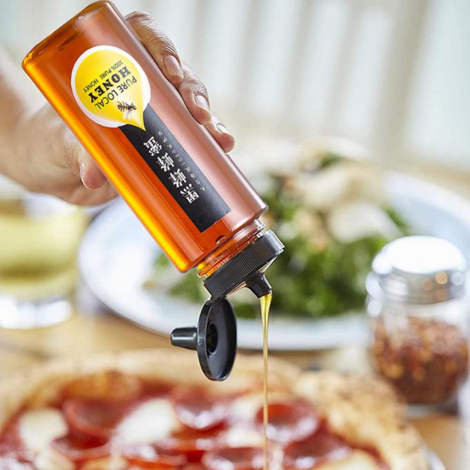 सिरप निचोड़ प्लास्टिक पेय की बोतलें 350g 250g 4