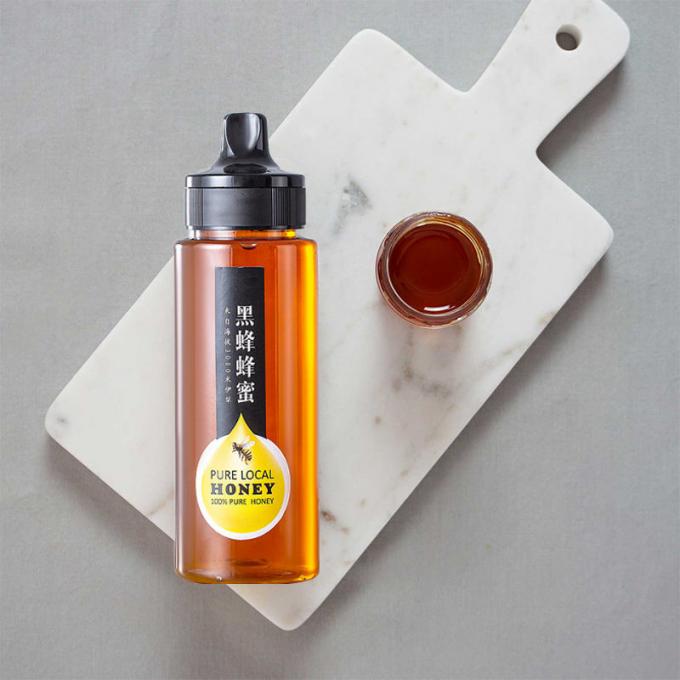 सिरप निचोड़ प्लास्टिक पेय की बोतलें 350g 250g 5