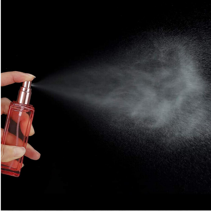 रोज़ गोल्ड पोर्टेबल रिफिलेबल एटमाइज़र ट्रैवल परफ्यूम फाइन मिस्ट स्प्रेयर बोतल 6