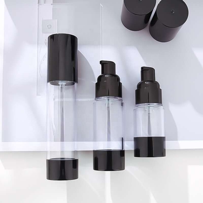 Electroplating Plastic Cosmetic Containers Vacuum Airless Eco Friendly ISO9001