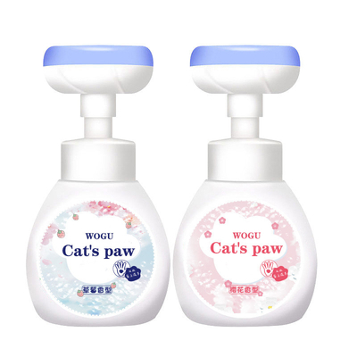 Safety Odorless Flower Stamp Hand Soap Dispenser Pump 200ml PETG