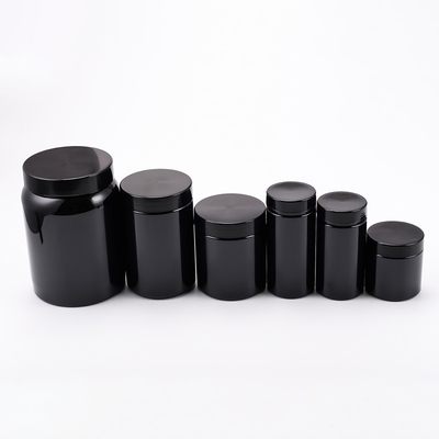 BPA Free Plastic Storage Jars Sticker Label Protein Powder Can 150ml To 1920ml
