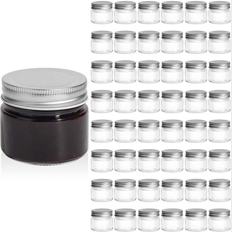 650ml Straight Sided Wide Mouth Glass Bottles Slipproof For Candy Nut Cookie