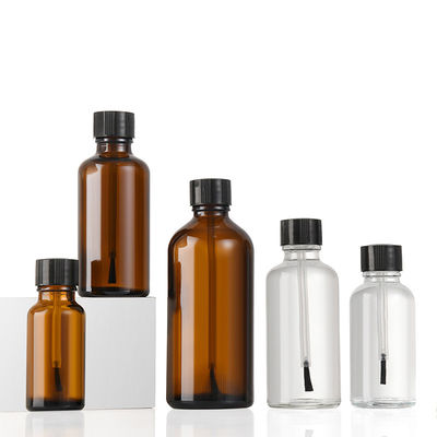 Good price ब्रश कैप के साथ जेल नेल पॉलिश की बोतल 50 मिली 100 मिली 15 मिली आवश्यक तेल की बोतल ऑनलाइन