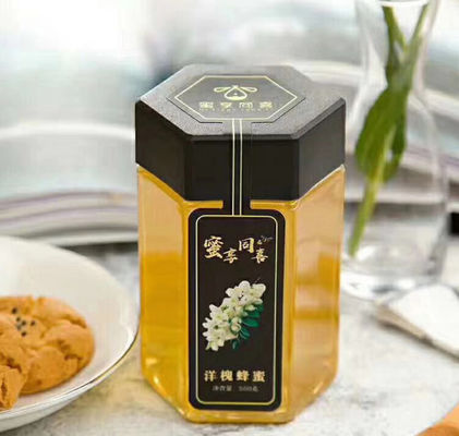 Good price खाद्य पैकेजिंग रीसाइक्लिंग के लिए 180 मिलीलीटर 215 मिलीलीटर हेक्सागोन पारदर्शी प्लास्टिक पालतू जार ऑनलाइन